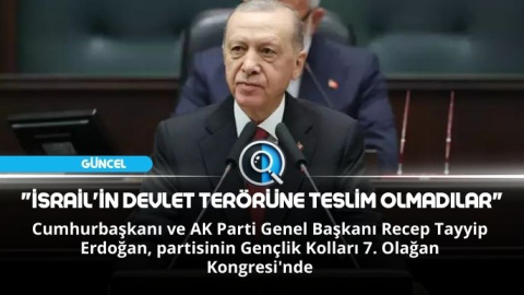 CUMHURBAŞKANI ERDOĞAN'DAN ÖNEMLİ AÇIKLAMALAR