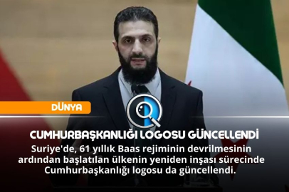 CUMHURBAŞKANLIĞI LOGOSU GÜNCELLENDİ