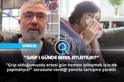"GRİP 1 GÜNDE NASIL ATLATILIR?"