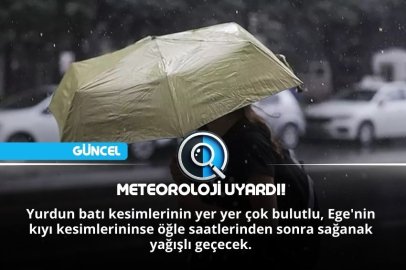 METEOROLOJİ UYARDI!