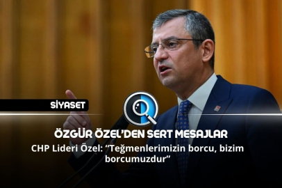 ÖZEL'DEN SERT AÇIKLAMALAR