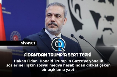 FİDAN’DAN TRUMP’A SERT TEPKİ