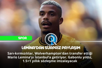 LEMİNA'DAN SÜRPRİZ PAYLAŞIM