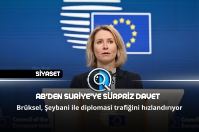 AB’DEN SURİYE’YE SÜRPRİZ DAVET