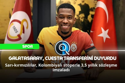 GALATASARAY, CUESTA TRANSFERİNİ DUYURDU