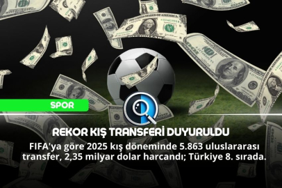 REKOR KIŞ TRANSFERİ DUYURULDU