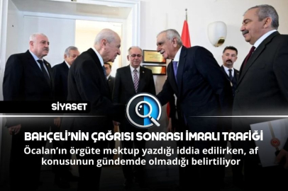 BAHÇELİ’NİN ÇAĞRISI SONRASI İMRALI TRAFİĞİ