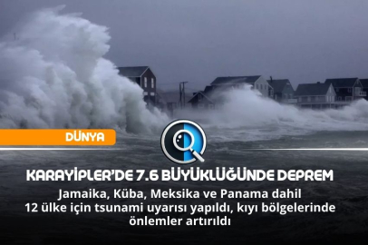 KARAYİPLER’DE 7.6 BÜYÜKLÜĞÜNDE DEPREM