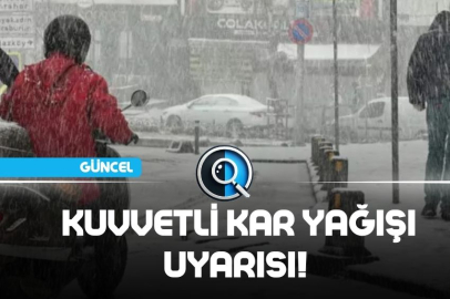 AKOM'dan Çarşamba günü için kuvvetli kar yağışı uyarısı!