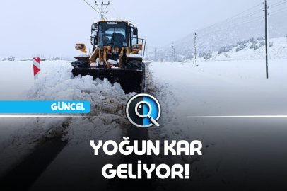 YOĞUN KAR GELİYOR