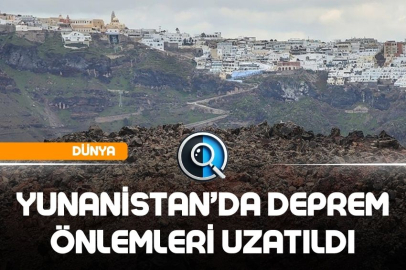 YUNANİSTAN’DA DEPREM TEDBİRLERİ UZADI