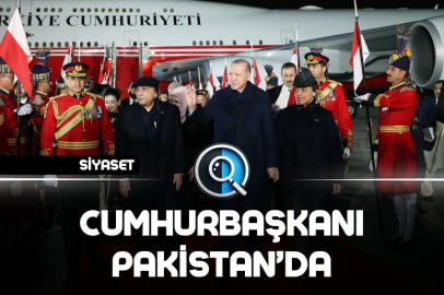 CUMHURBAŞKANI ERDOĞAN, PAKİSTAN'A GİTTİ