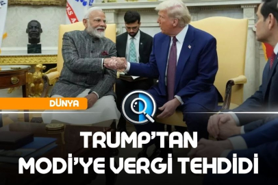 TRUMP’TAN MODİ’YE VERGİ TEHDİDİ
