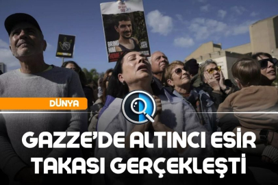 GAZZE’DE ALTINCI ESİR TAKASI GERÇEKLEŞTİ