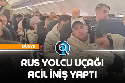 RUS YOLCU UÇAĞI ACİL İNİŞ YAPTI