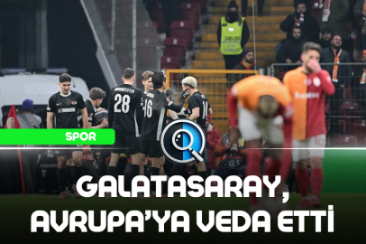 GALATASARAY, AVRUPA'YA VEDA ETTİ