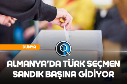ALMANYA'DA TÜRK SEÇMEN SANDIK BAŞINA GİDİYOR