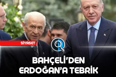 BAHÇELİ'DEN ERDOĞAN'A TEBRİK TELEFONU