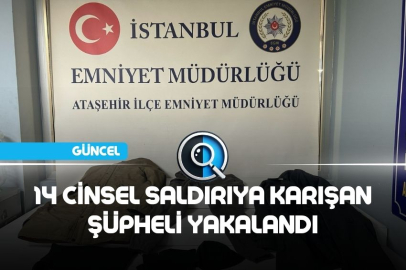 14 CİNSEL SALDIRIYA KARIŞAN ŞÜPHELİ YAKALANDI