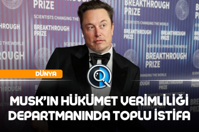 MUSK'IN HÜKÜMET VERİMLİLİĞİ DEPARTMANINDA TOPLU İSTİFA