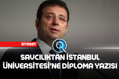 SAVCILIKTAN İSTANBUL ÜNİVERSİTESİNE DİPLOMA YAZISI