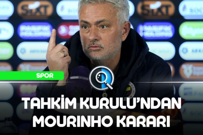 TAHKİM KURULU'NDAN MOURINHO KARARI