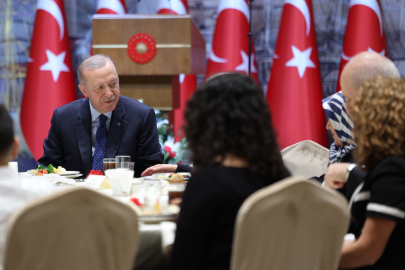 CUMHURBAŞKANI ERDOĞAN ŞEHİT AİLELERİ İLE BULUŞTU