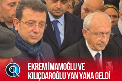 KILIÇDAROĞLU VE İMAMOĞLU CENAZEDE YAN YANA GELDİ