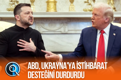 ABD, UKRAYNA'YA İSTİHBARAT DESTEĞİNİ DURDURDU
