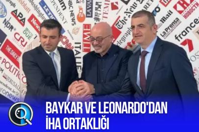 BAYKAR VE LEONARDO'DAN İHA ORTAKLIĞI