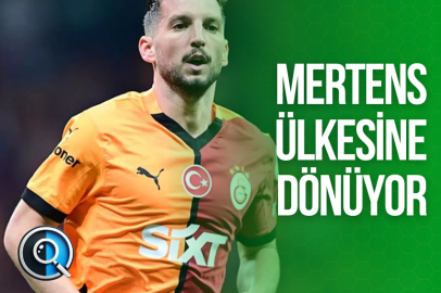 MERTENS ÜLKESİNE DÖNÜYOR