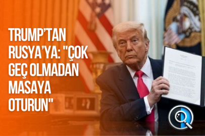 TRUMP’TAN RUSYA’YA: "ÇOK GEÇ OLMADAN MASAYA OTURUN"