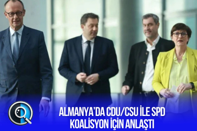 ALMANYA’DA CDU/CSU VE SPD KOALİSYONDA ANLAŞTI
