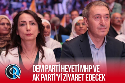 DEM PARTİ HEYETİ AK PARTİ VE MHP'Yİ ZİYARET EDECEK