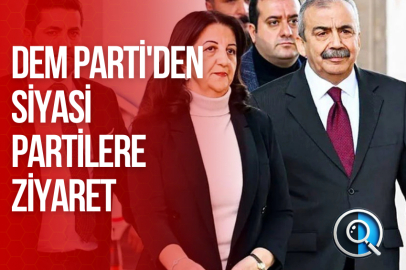 DEM PARTİ'DEN SİYASİ PARTİLERE ZİYARET