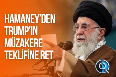 HAMANEY’DEN TRUMP’IN MÜZAKERE TEKLİFİNE RET