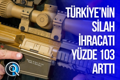 TÜRKİYE’NİN SİLAH İHRACATI YÜZDE 103 ARTTI