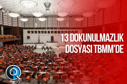 13 DOKUNULMAZLIK DOSYASI TBMM'DE