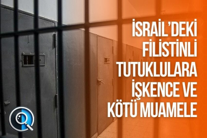 İSRAİL HAPİSHANELERİNDEKİ FİLİSTİNLİ TUTUKLULARA İŞKENCE VE KÖTÜ MUAMELE