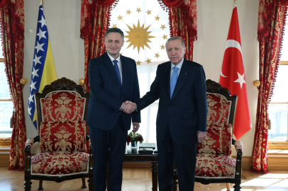 CUMHURBAŞKANI ERDOĞAN, BOSNA HERSEK HEYETİYLE İSTANBUL’DA GÖRÜŞTÜ