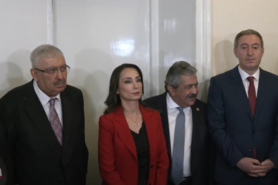 DEM PARTİ VE MHP HEYETLERİ BİR ARAYA GELDİ