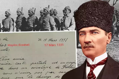 ATATÜRK'ÜN 18 MART'TAN ÖNCE YAZDIĞI MEKTUP ORTAYA ÇIKTI