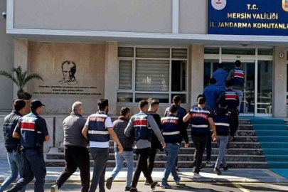 MERSİN'DE SUÇ ÇETESİNE OPERASYON: 9 ŞÜPHELİ YAKALANDI