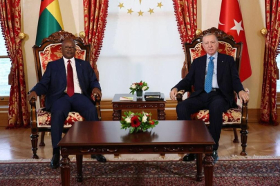 ERDOĞAN, GİNE BİSSAU DEVLET BAŞKANIYLA GÖRÜŞTÜ