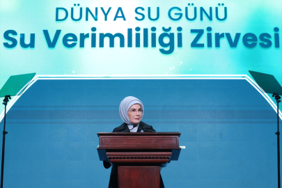 EMİNE ERDOĞAN’DAN SU SEFERBERLİĞİ ÇAĞRISI