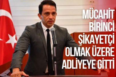 MÜCAHİT BİRİNCİ, ŞİKAYETÇİ OLMAK ÜZERE ADLİYEYE GİTTİ