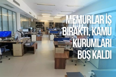 MEMURLAR İŞ BIRAKTI, KAMU KURUMLARI BOŞ KALDI