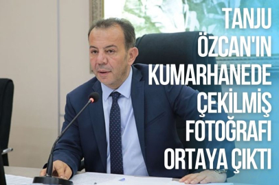 TANJU ÖZCAN'IN KUMARHANEDE ÇEKİLMİŞ FOTOĞRAFI ORTAYA ÇIKTI